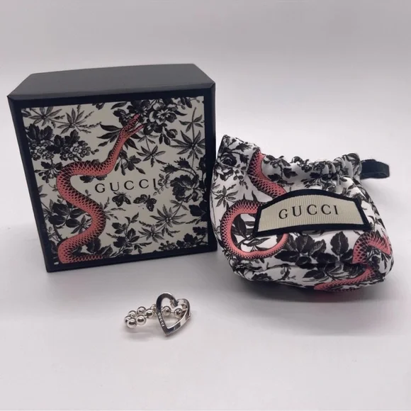 Gucci Sterling silver heart ring - Picture 3 of 5
